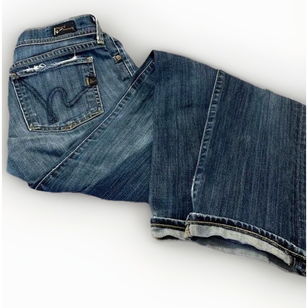 VTG Citizens of Humanity Jeans Women 27 Ava 142 Straight Stretch Low Waist Retro
